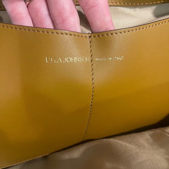 Ulla Johnson Brown and Tan Tote Bag with Chevron Design - Picture 5 of 9